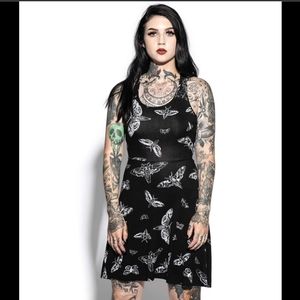 BLACKCRAFT CULT DEATH MOTH SLEEVELESS DRESS Size XL